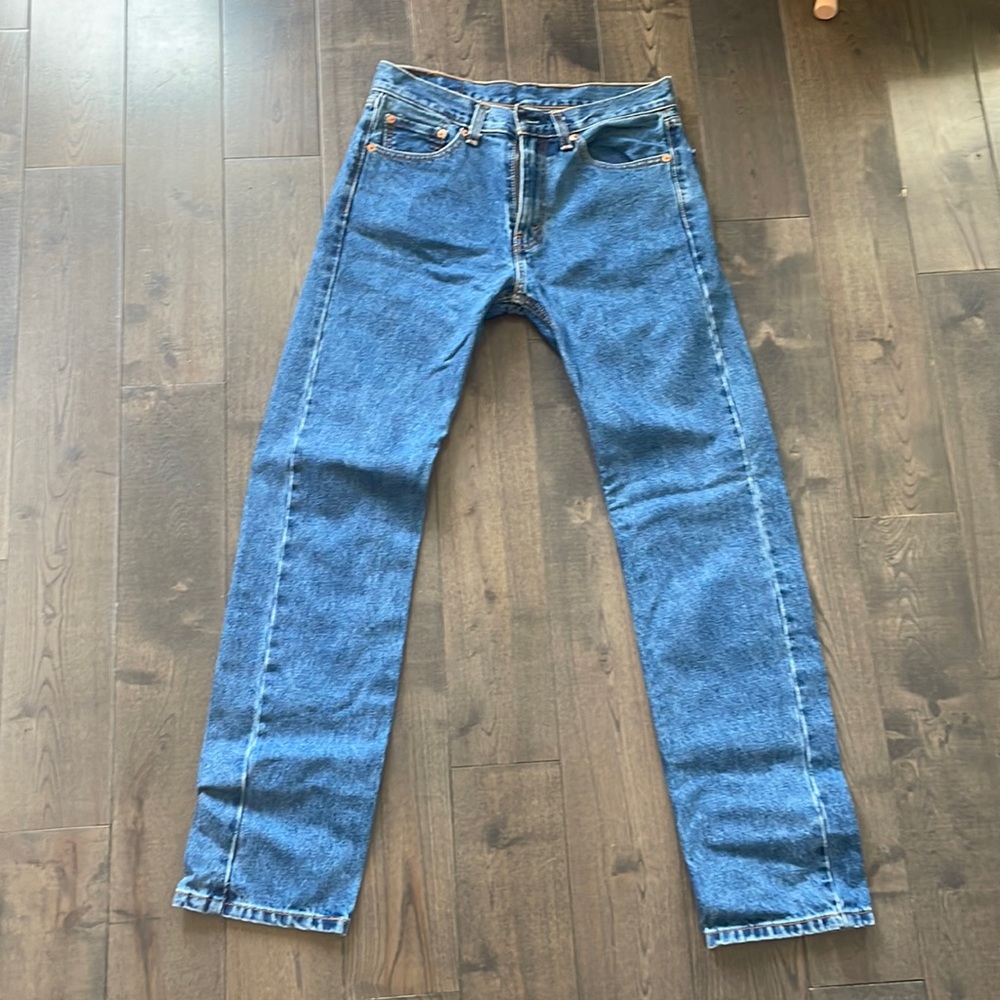 505 low waisted Levi’s
